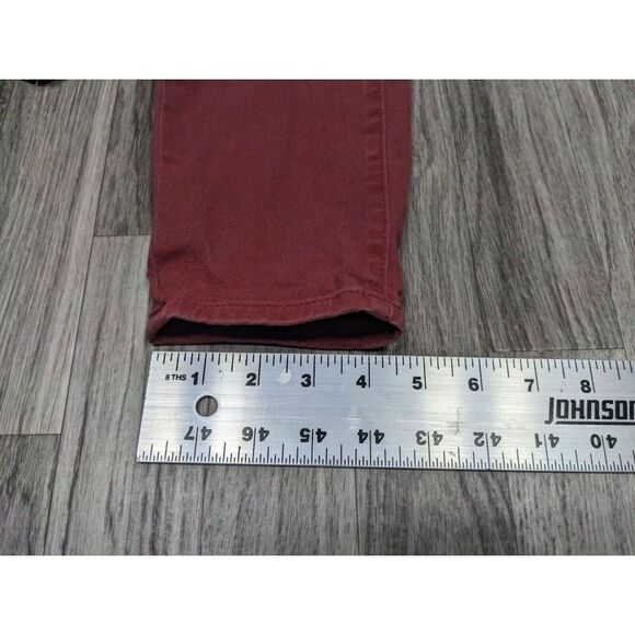 J. Crew Womens Size 27 Mercantile Pockets Skinny Red Denim Jeans - Picture 12 of 12